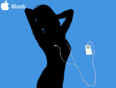 iBoob - funny picture...Ipod parody