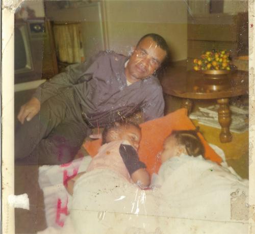 My Daddy - This is a picture of my daddy, my middle sister and me. I am the baby of the family. My Daddy - This is a picture of my daddy, my middle sister and me. I am the baby of the family.
