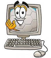 computer - computer, cartoon, blogging, typing