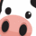 Cool Cow - This cow's colors invert.