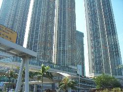 Hong Kong City Scene - A view of the buildings in Hong Kong! As you can see the buildings are very modern!