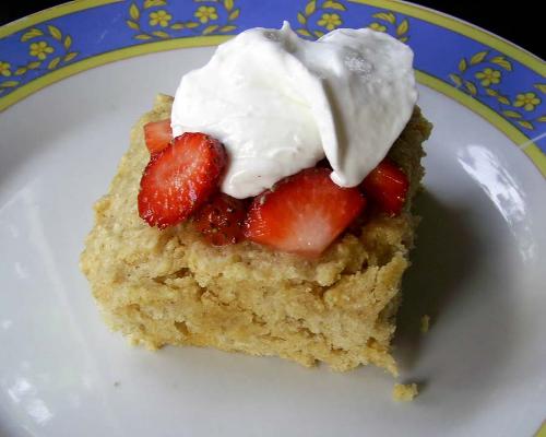 Strawberry shortcake - MMm, yummy way to use up strawberries!