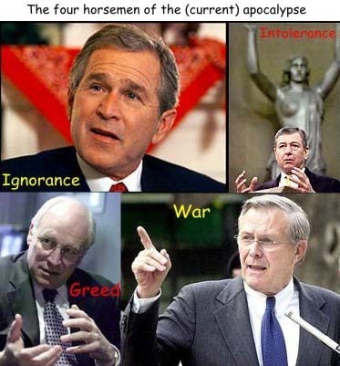 The 4 horsemen - The true four horsemen of the apocalypse