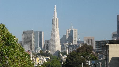 San Francisco - A SF tower from our hotel room