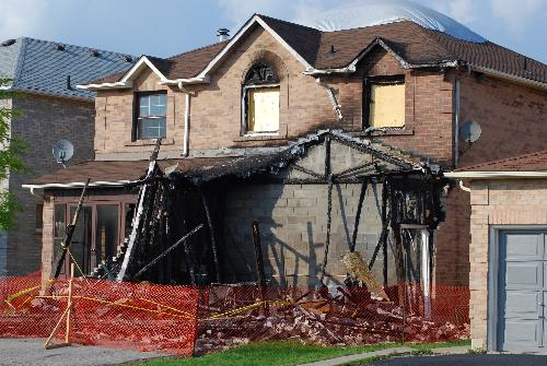 Burned House - In Canada Burned House - In Canada