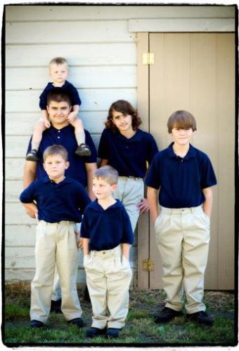 my boys - A pic of all 6 of my boys