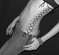 wow, this one is very nice! - I love this pic, its a piicture of a pocket piercing, it is located right on the side of the body...man! i bet that hurts alot.
