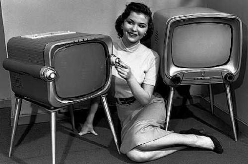 old tv - let us remember how the old tv looks like.