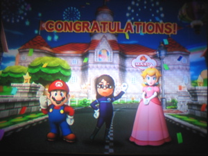 The Princess, Mario and I - Mario Kart obsessed!