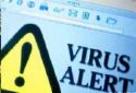 virus alert - a photo showing virus alert