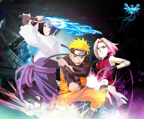 Naruto Sasuke and Sakura - Sasuke and Naruto with all their new powers are really awesome........!!!!