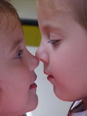 romance - just look at the beautiful poetry conveyed between the eyes of those cute little sweet hearts