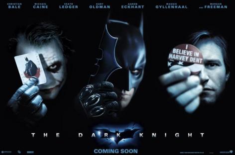 The Dark Knight main characters - the Dark Knight main characters, batman, hervy two-face, joker.