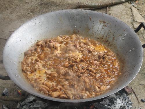 Filipino food - native food 'abodo'...