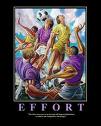 effort image - it seems a card,there a word on the picture - 'effort'