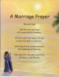 Marriage Prayer - A poem called a marriage prayer