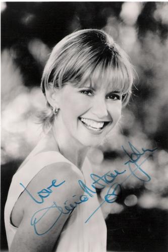 Olivia Newton John - Another autograph I received