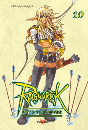 Ragnarök Into the Abyss Volume 10 - Ragnarök is a manhwa created by Myung Jin Lee and distributed by Tokyopop in North America, and by Chuangyi in Singapore. There are currently 10 volumes in circulation, published in English in North America by TOKYOPOP from May 21, 2002 to April 6, 2004. The manhwa is also published in English in Singapore by Chuang Yi.  This manhwa became the basis of the widely popular Korean MMORPG, Ragnarok Online developed by Gravity Corp. Currently, the online game is divorced from the story of the manhwa. Currently the manhwa is at halt as the creator is working with Gravity Corp. to help in the production of future expansions of Ragnarok Online.  There is an anime series based on the MMORPG titled Ragnarok The Animation.    - answers.com