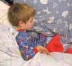 kid slept - A boy who sleeps.