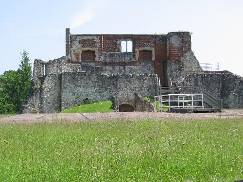 Castle - The view of the inside of a castle