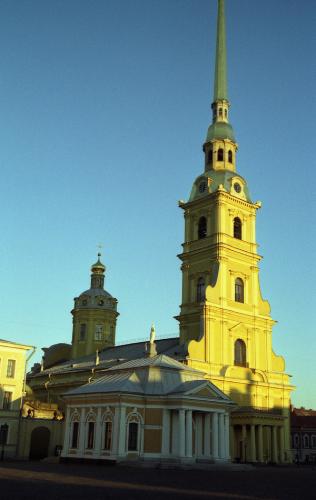 Sent Peter and Paul Cathedral  - Sent Peter and Paul Cathedral in St.-Petersburg, September 2003.