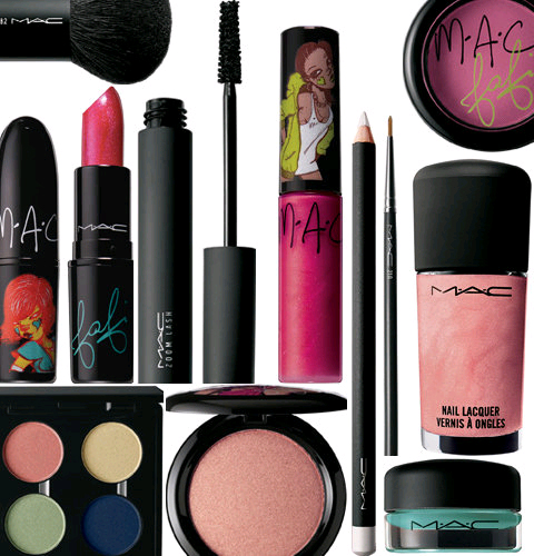 Photo of Mac make-up, different products used and  - Mape-up brands, colors, shades, 
