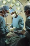 surgery - the surgical team in an operating room