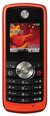 motorola W230 - The handy W230 serves up both great mobile phone basics and a fantastic music experience, in a candy bar handset that you can show off with pride. Friendly features on the W230 such as long-lasting battery life, a mighty music player and Motorola’s proprietary CrystalTalk™ audio-enhancing technology gives you a dependable experience.