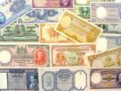 currencies, money - many colorful currencies from around the world.