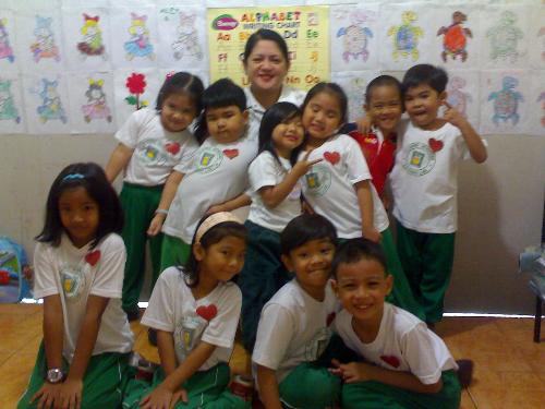my little ones - my students in my school-reading wonders for little kids in cainta,