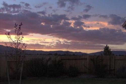 One of the best things about living in Nevada are  - One of the best things about living in Nevada are the beautiful sunsets!