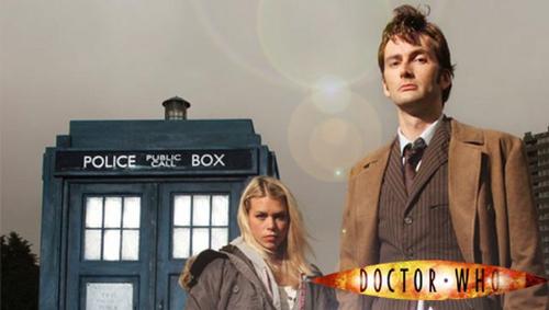 Dr. Who & Rose - These are the two characters from the BBC Dr. Who tv series