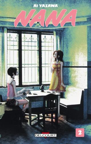 NANA by Yazawa Ai - Volume Cover (02) for Yazawa Ai'a hit Josei manga, NANA. Features the two female leads: Oosaki Nana and Komatsu Nana.