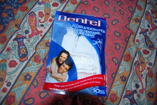 Dental Floss - and Toothpick
