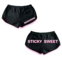 Madonna and her new tour - Sticky Sweet tour pants