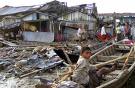 another devestated area - Picture of cyclone hit Burmese which didnt recieve help right away
