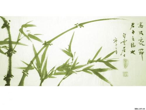 bamboo - bamboo is a plant that we chinese love very much.It is a simbol of integrity.This photo was loaded down from the internet and I like it very much.So I upload it to mylot to share it with more friends.