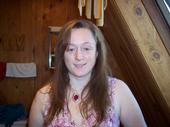me - me, with straight hair. Doesn't happen very often. I have naturally curly hair.