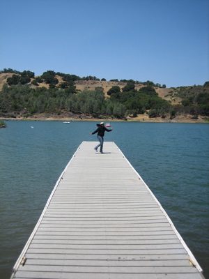 Lake Sonoma - Summer barbecue at Lake Sonoma, California.
