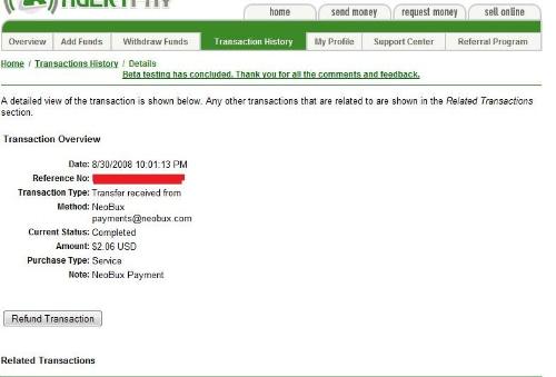 NeoBux Payment Proof! - NeoBux has payed me and it was instant! I could not be happier! I love this site and I hope they stick around for a very long time.