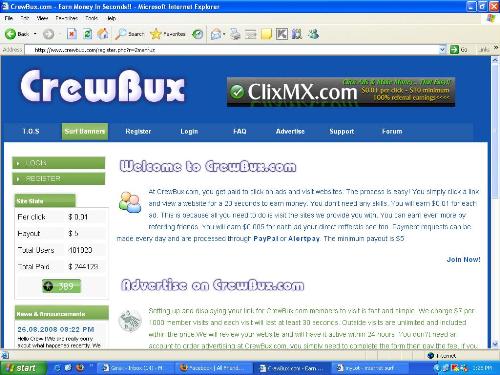money earning - it's a money earning site