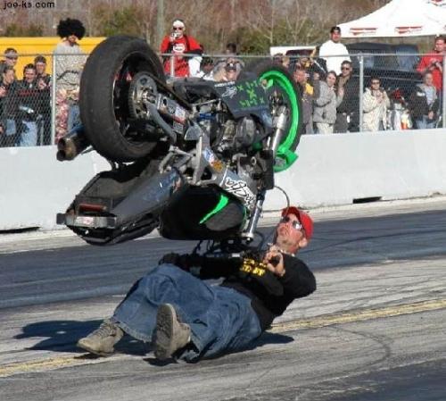 Moto Bike Crash - A crazy moto Bike Crash, Under a Bike!! :)) Too Hard to Handle
