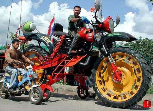 Crazy Great Bike - crazy big Bike, Truck style, just see :))