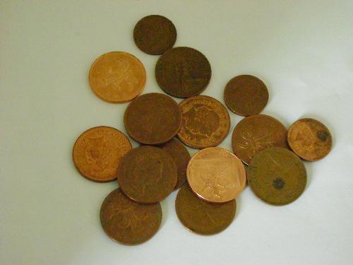 cents - a picture of some coins, presumably to be some cents