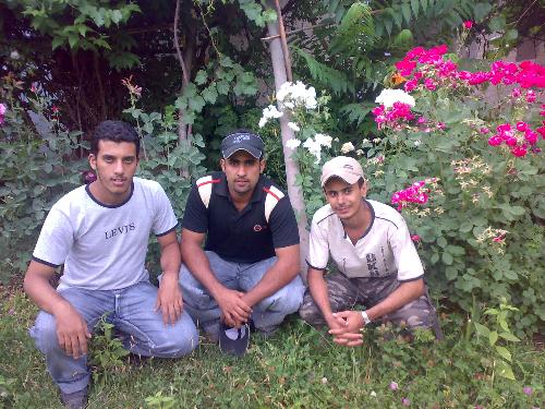 Me and my friend Ashraf - Also this has take in Hussanin' friends home