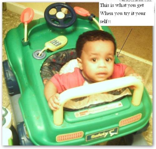 my grand baby - he only 1 years old
