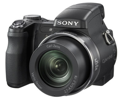 Sony Cybershot DSC-H9 - Sony Cybershot DSC-H9 is 8.1 megapixel super zoom camera with a 15x optical zoom