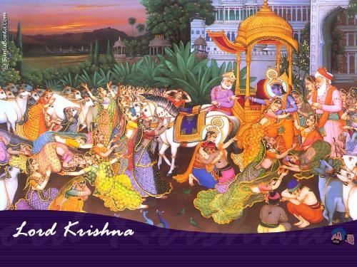 Lord Krishna - girls going mad after lord krishna