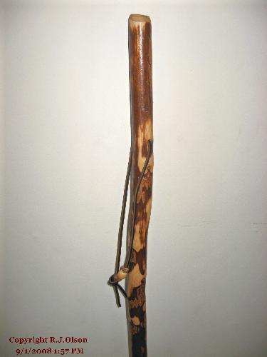 Walking Stick - Bought and made at the Minnesota Renassiance Festival 2008. Made from Cypress trees.