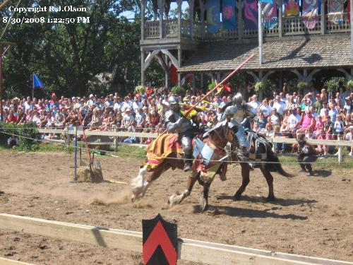 Live Jousting - Taken at the Minnesota Renassiance Festival 8-30-2008. Live Jousting - Taken at the Minnesota Renassiance Festival 8-30-2008.